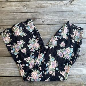 Brandy Melville Floral Pants